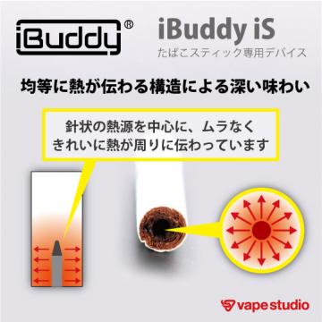 【70%OFF】 iBuddy (アイバディー) iS|加熱式たばこスティック専用