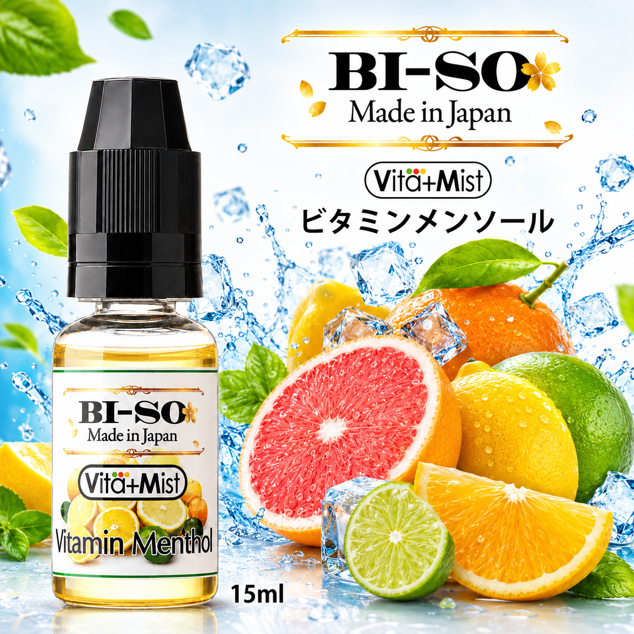 BI-SO Vita+Mist ビタミンメンソール15ml