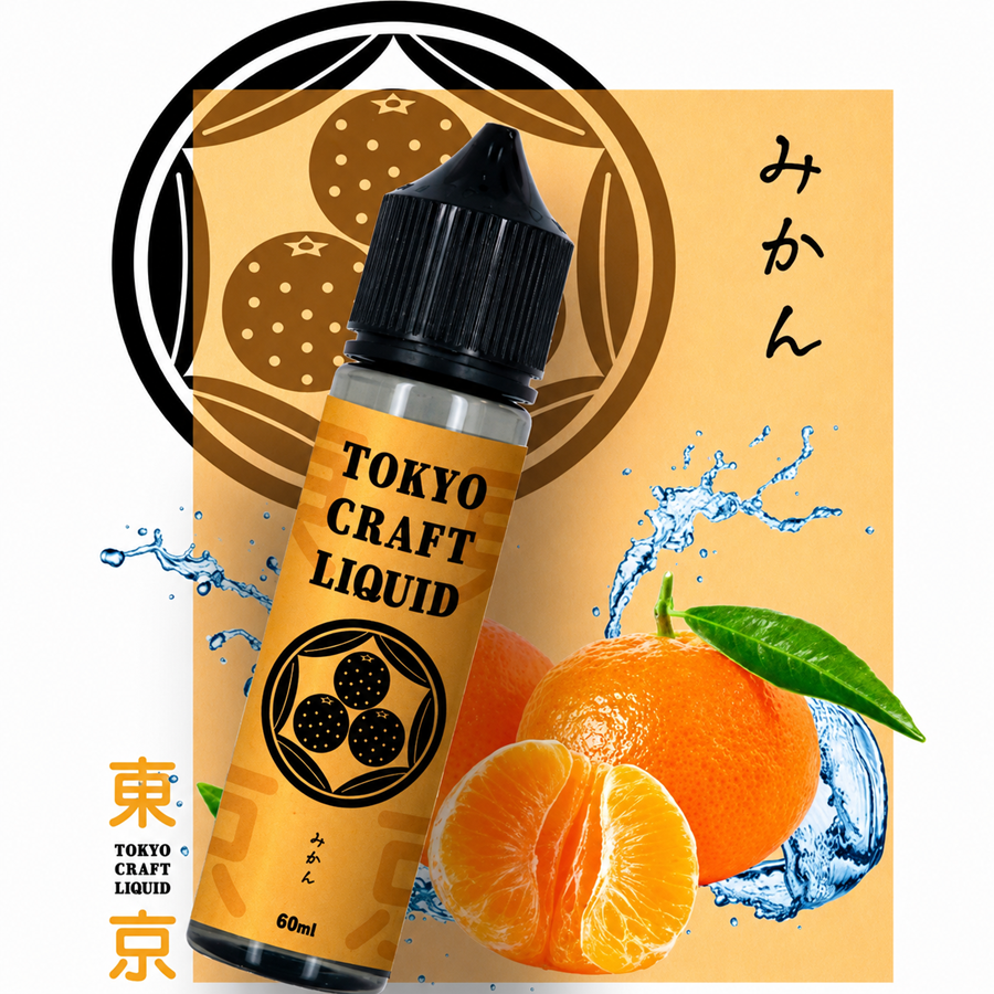 【NEW】TOKYO CRAFT LIQUIDみかん 60ml
