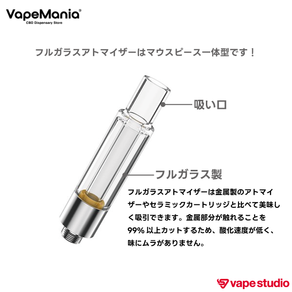 【NEW】|Vape Mania CBG 52% カートリッジ