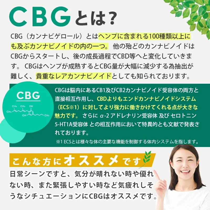 【NEW】|Vape Mania CBG 52% カートリッジ
