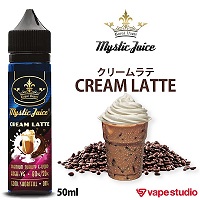 【送料無料】Mystic Juice(ミスティックジュース) CREAM LATTE (クリームラテ) 50ml