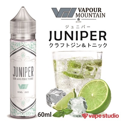 【送料無料】VAPOUR MOUNTAIN Juniper(ジュニパー) ジントニック 60ml
