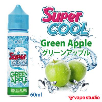 【送料無料】COF SUPER COOL(スーパークール) グリーンアップル 60ml