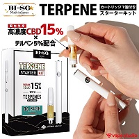 【送料無料!会員10%OFF】 CBD15%配合 BI-SO TERPENE(テルペン) スターターキット