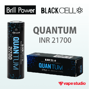 【会員10%OFF】Brillpower BLACKCELL QUANTUM INR 21700バッテリー (PSE認証商品)