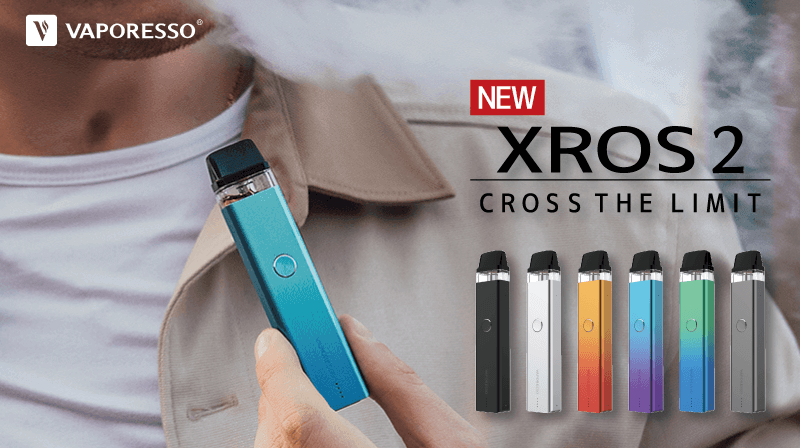 VAPORESSOから『XROS 2(クロス2)』がついに新発売! POD型VAPEを極めた究極のデバイスが登場!